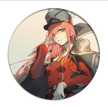 Load image into Gallery viewer, 1pcs Anime DARLING in the FRANXX Cosplay Badge Cartoon Zero Two Pretty Brooch Pins Collection bags Badges for Backpacks