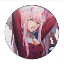 Load image into Gallery viewer, 1pcs Anime DARLING in the FRANXX Cosplay Badge Cartoon Zero Two Pretty Brooch Pins Collection bags Badges for Backpacks