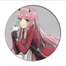 Load image into Gallery viewer, 1pcs Anime DARLING in the FRANXX Cosplay Badge Cartoon Zero Two Pretty Brooch Pins Collection bags Badges for Backpacks