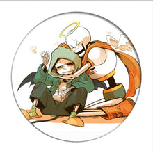 Load image into Gallery viewer, Undertale Sans Cosplay Badges Papyrus Brooch Clothing Icon Collection Breastpin for Backpacks Clothes